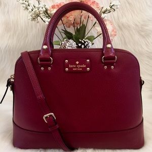 ⛔️SOLD⛔️❣️Kate Spade Wellesley Rachelle Red Plum